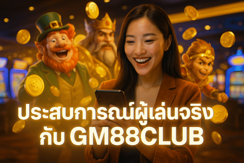 ประสบการณ์ผู้เล่นจริงกับ GM88CLUB