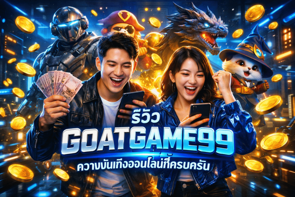 รีวิว GOATGAME99: ความบันเทิงออนไลน์ที่ครบครัน