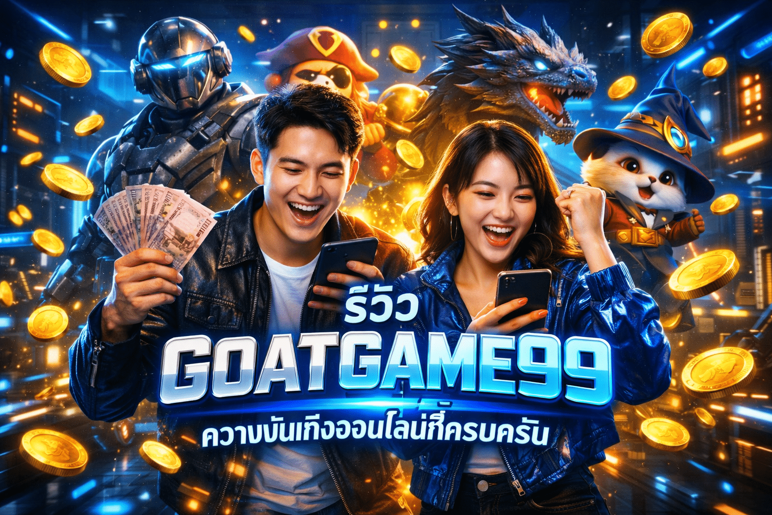 รีวิว GOATGAME99: ความบันเทิงออนไลน์ที่ครบครัน