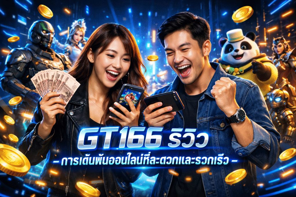 GT166 รีวิว: การเดิมพันออนไลน์ที่สะดวกและรวดเร็ว